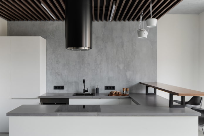 bancone da bar all'interno