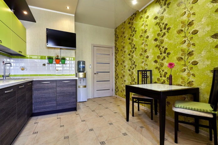 cucina giallo brillante