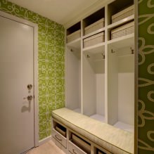Come scegliere la carta da parati per un piccolo corridoio: 70 idee di design-0