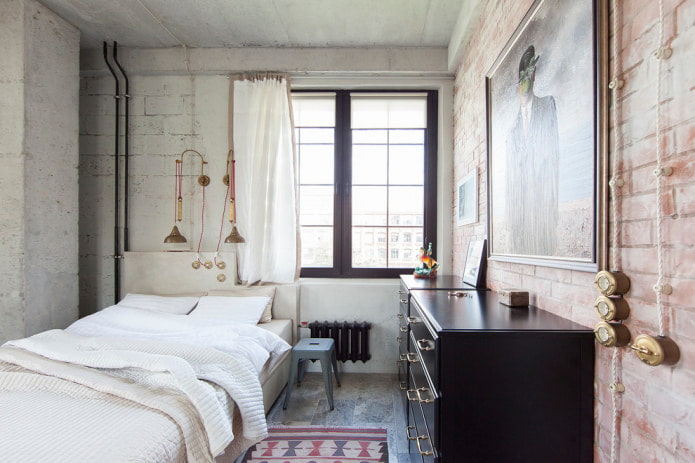 loft in camera da letto