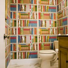 Carta da parati per il bagno: pro e contro, tipologie, design, 70 foto degli interni-8