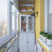 Carta da parati sul balcone-6