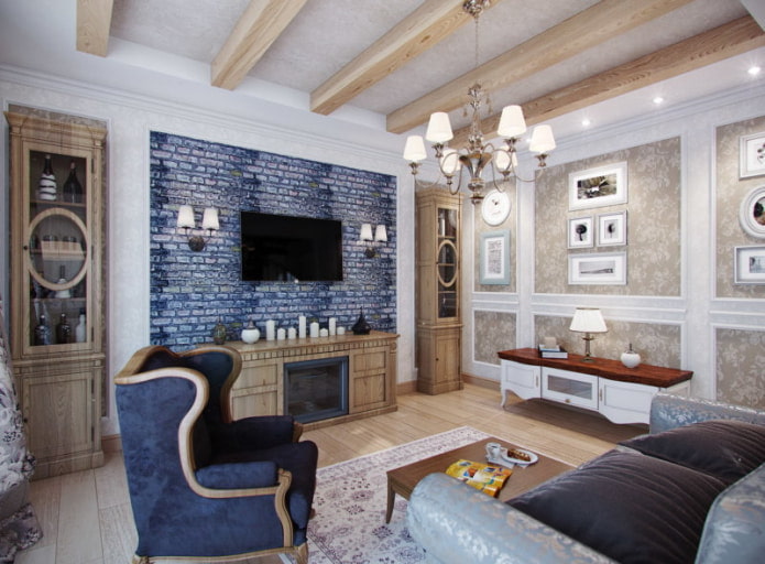 interno in stile classico