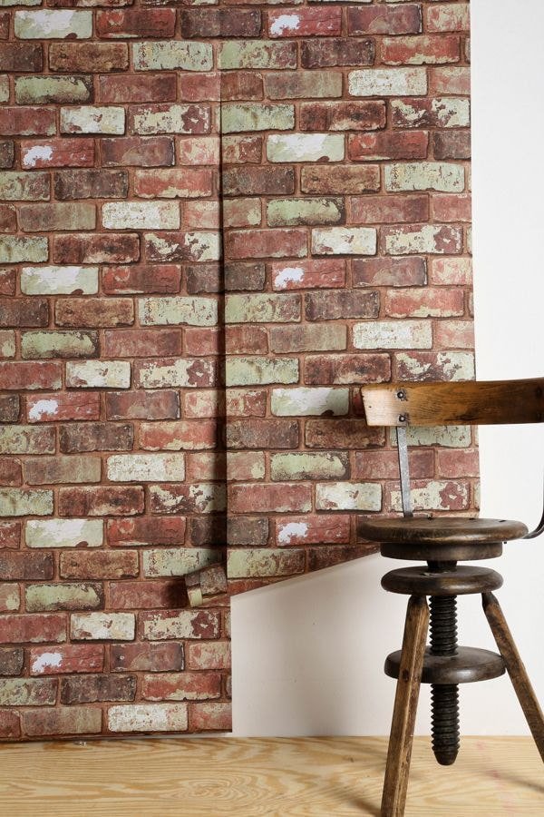 carta da parati in stile loft