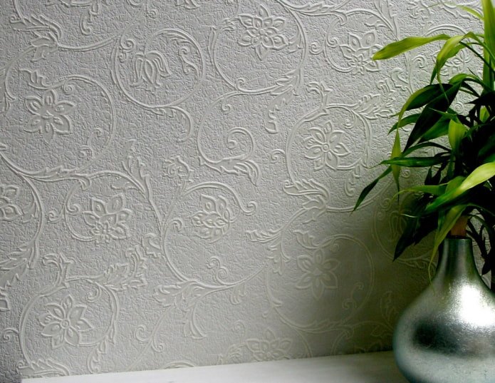 carta da parati in vetro verniciabile con fiori