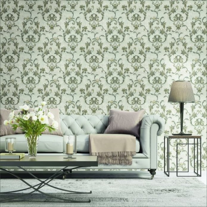 monogramma nell'interno del soggiorno