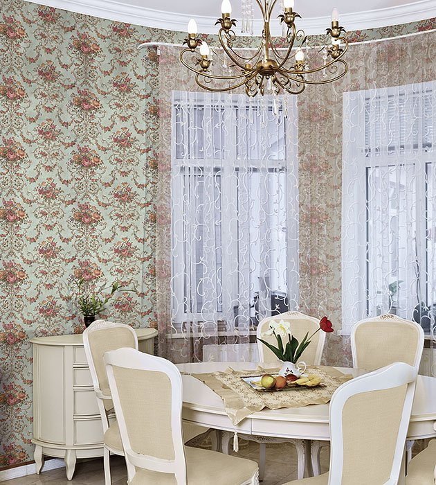 monogramma nell'interno della cucina