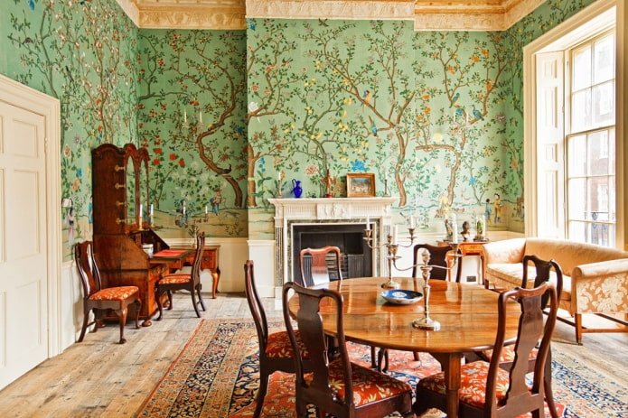 Decorazione naturale all'interno