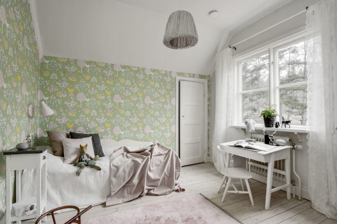 Stile scandinavo nella cameretta dei bambini