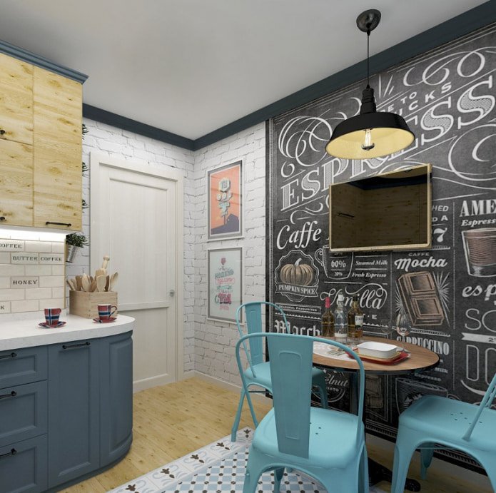 cucina in stile loft