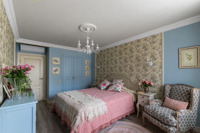 camera da letto in stile provenzale