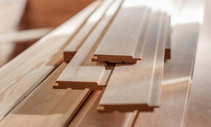 Assicelle per il rivestimento di una sauna
