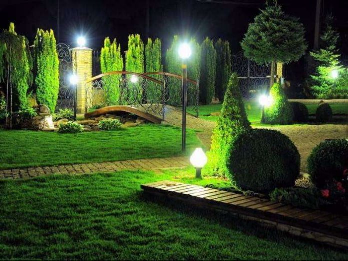 illuminazione serale