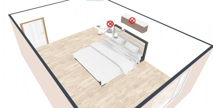 come non posizionare un letto