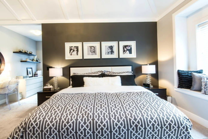 foto nell'interno della camera da letto