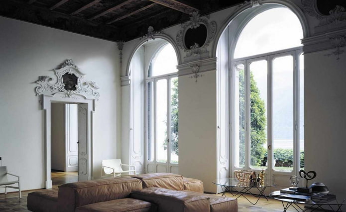 decorazioni in gesso su pendii
