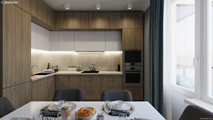 cucina ben organizzata