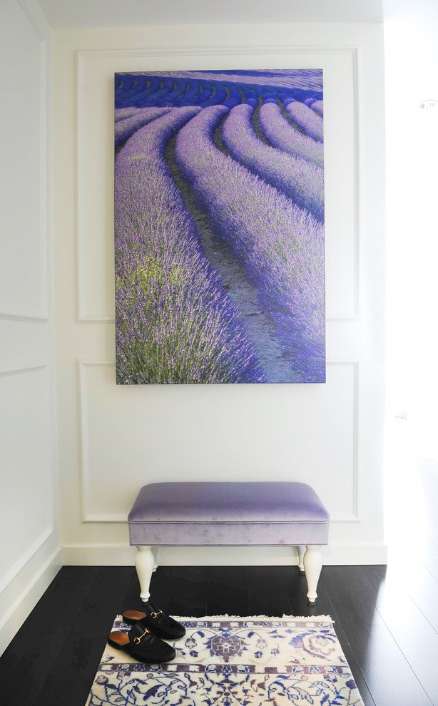 dipingere con lavanda