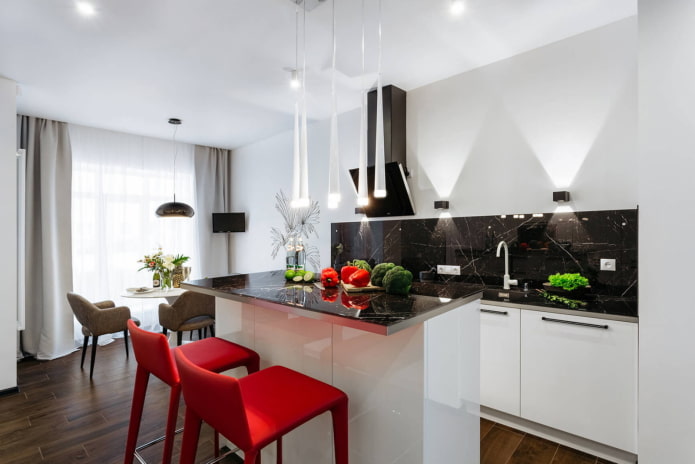 Illuminazione con faretti