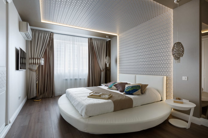 Camera da letto senza lampadario