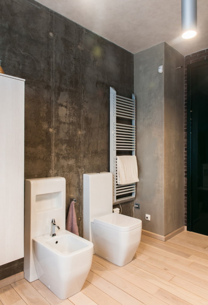 effetto cemento in bagno