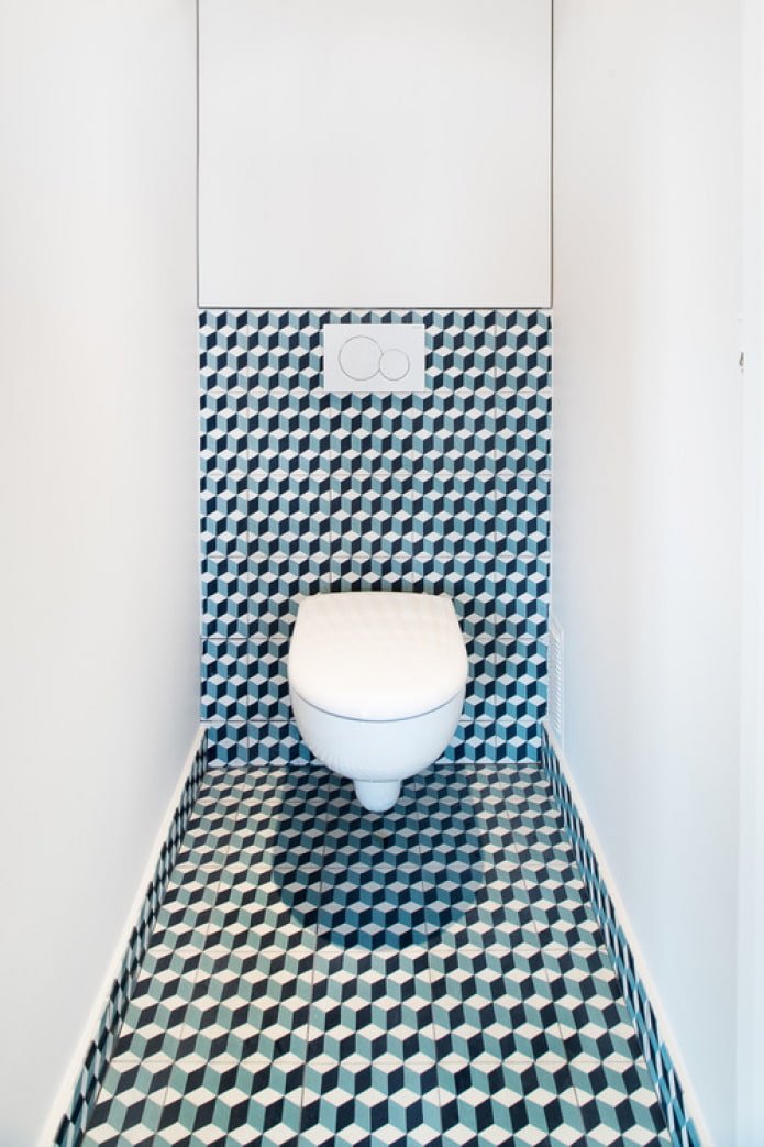 piastrelle 3D nel bagno