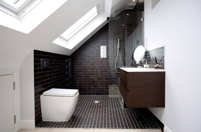 WC in soffitta