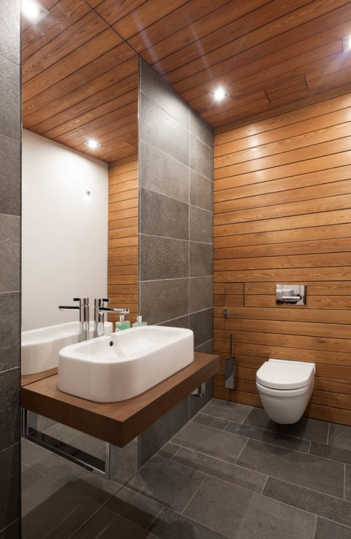 rivestimento delle pareti del bagno