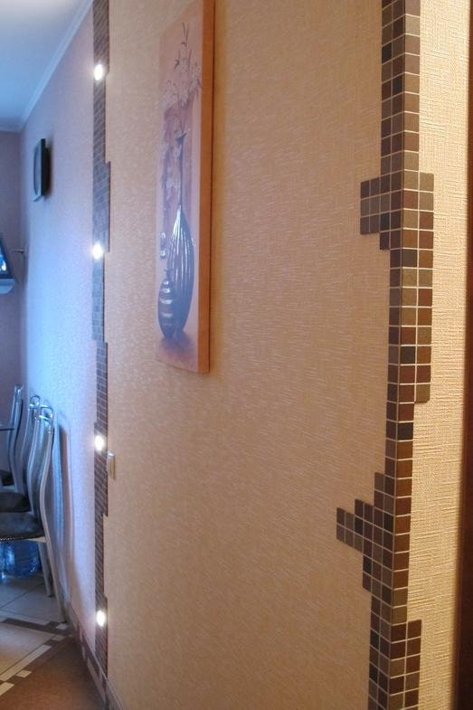 rifinitura angolare a mosaico
