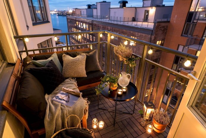 ghirlanda per il balcone
