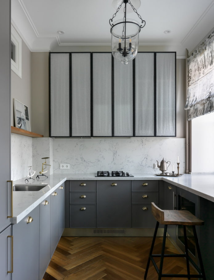 set da cucina a U