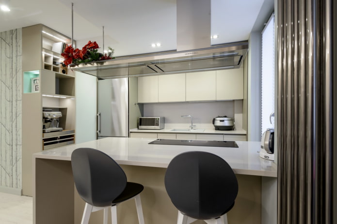 set da cucina a U