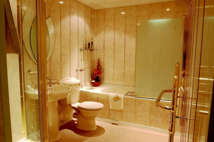 Pannelli in PVC nel bagno