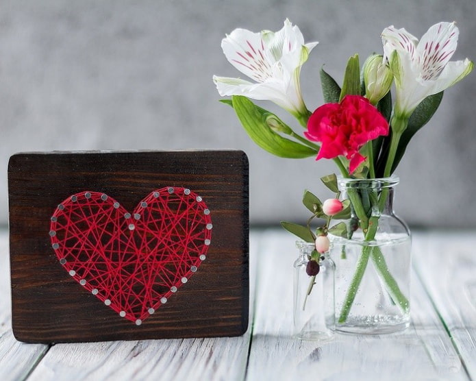Pannello a forma di cuore