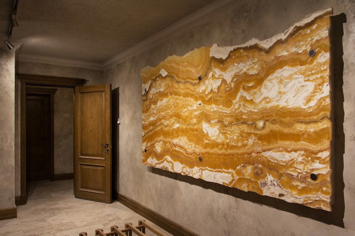 pannello di pietra per pareti interne