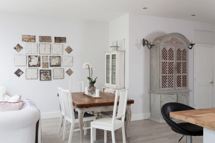 pannello murale per interni in stile shabby chic