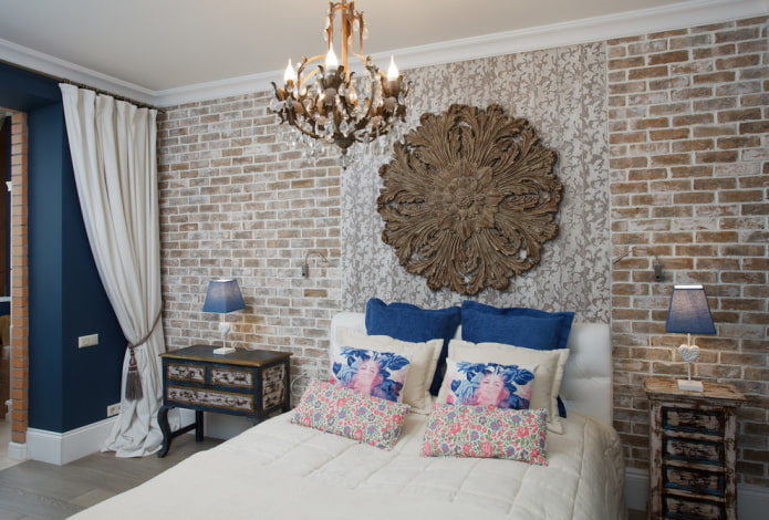 pannello murale per interni in stile loft