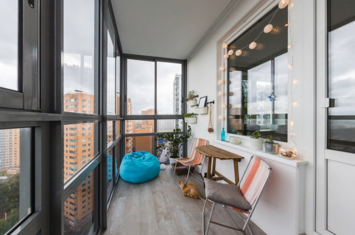 ampio balcone panoramico