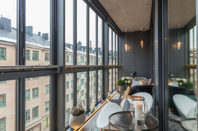 balcone nero