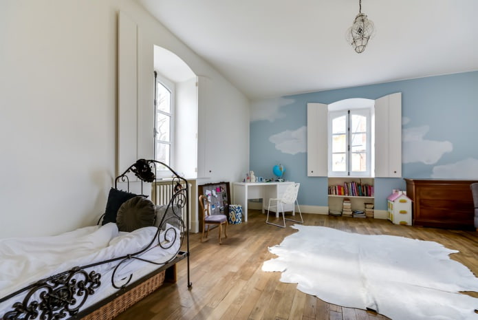 Parquet nella stanza dei bambini