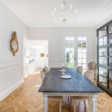 Parquet negli interni: tipologie, scelta dei colori, metodi di posa, 70 foto-14