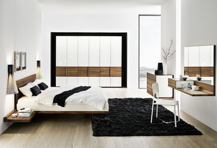 Letto matrimoniale sospeso