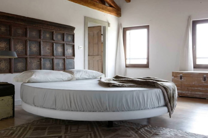 Letto sospeso rotondo