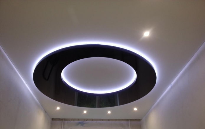 struttura del soffitto galleggiante rotondo