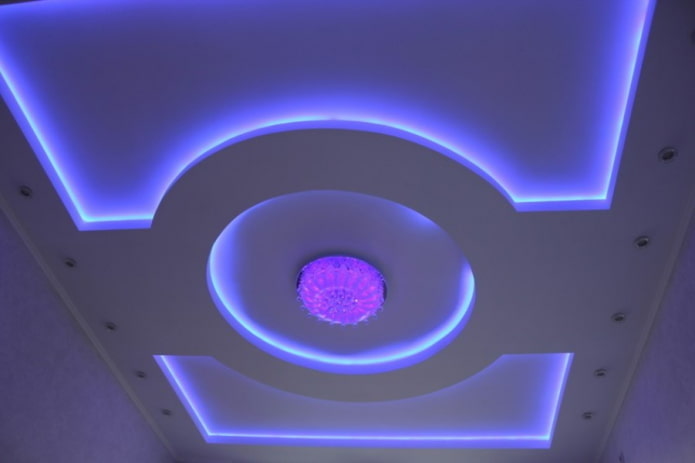 struttura del soffitto galleggiante a due livelli