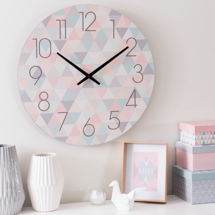 orologio pastello
