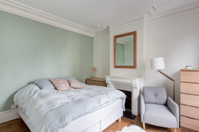 design camera da letto pastello