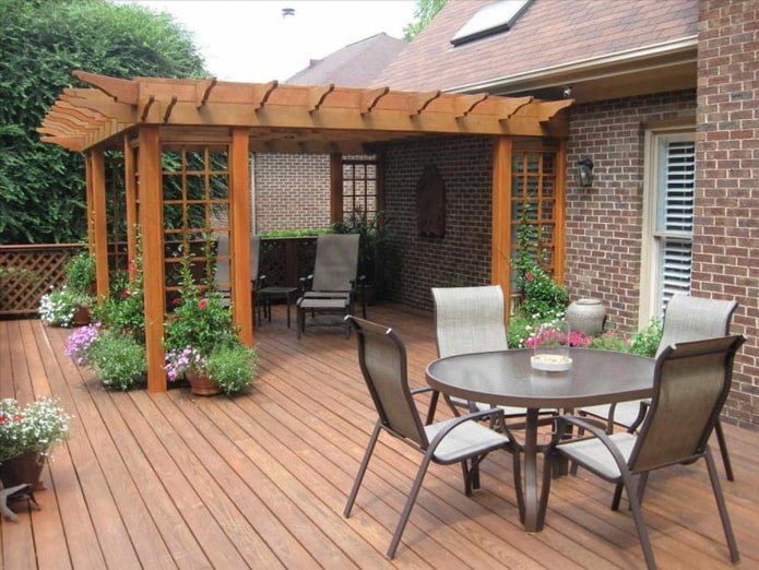 cortile del cottage
