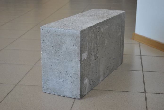 aspetto del blocco di schiuma