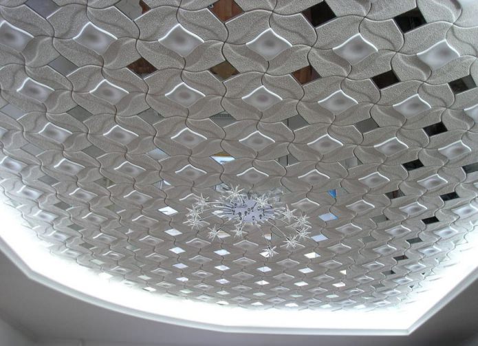 pannelli in schiuma sul soffitto